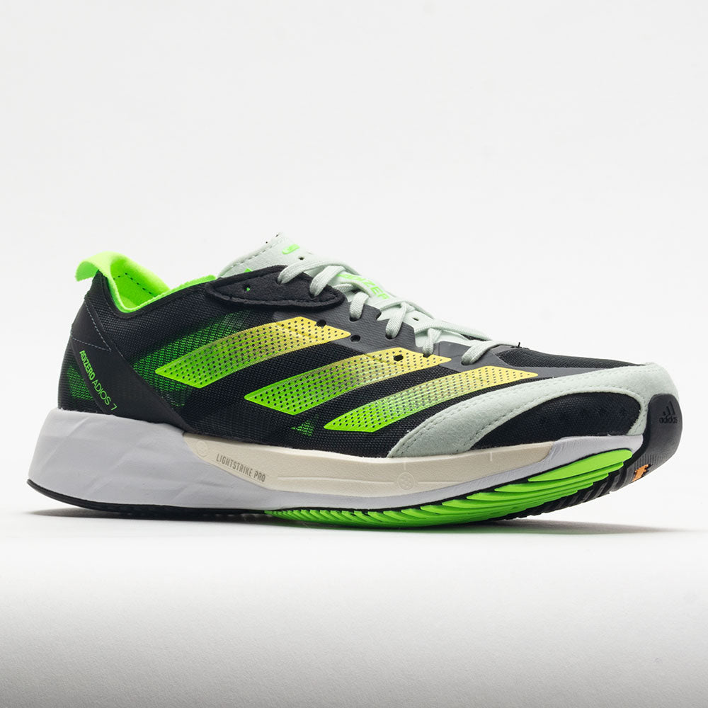 adidas adizero Adios 7 Women's  Core Black/Beam Yellow/Solar Green