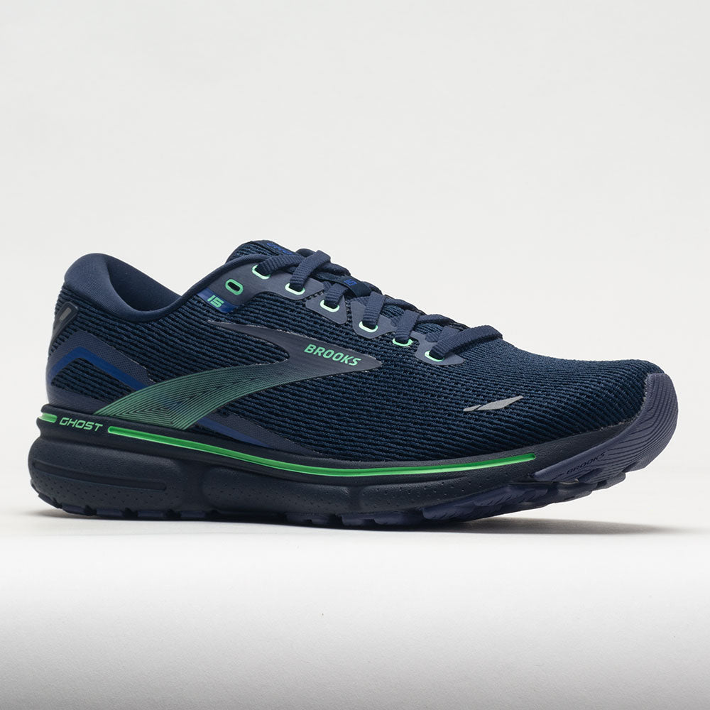 Brooks Ghost 15 Men's  Crown Blue/Black/Green