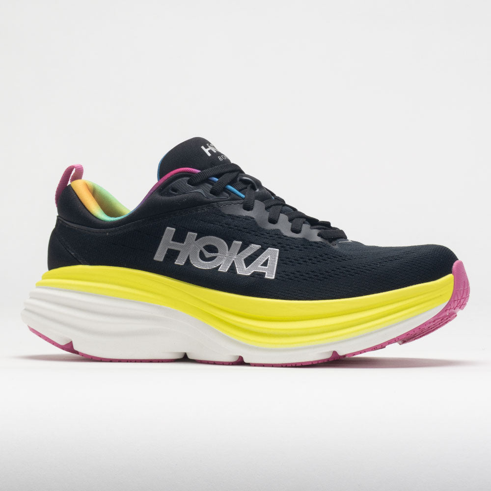 HOKA Bondi 8 Men's  Black/Citrus Glow