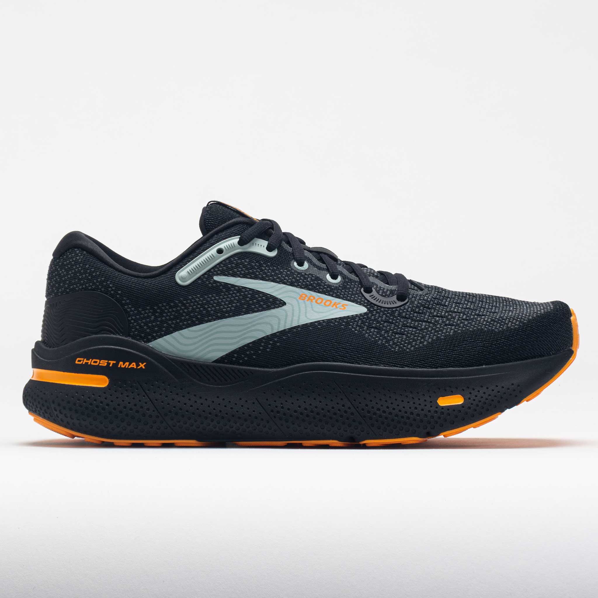Brooks Ghost Max Men's  Black/Orange/Cloud Blue