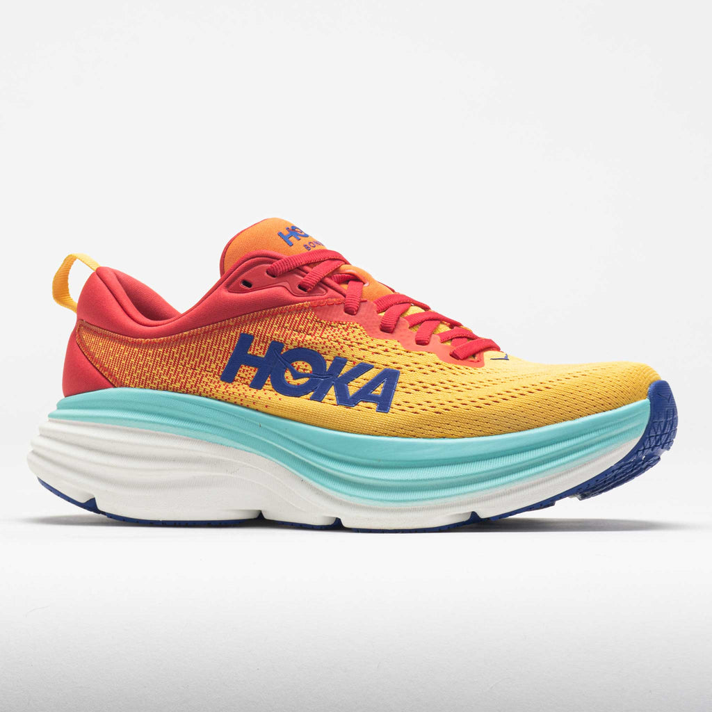 HOKA Bondi 8 Men's  Cerise/Cloudless