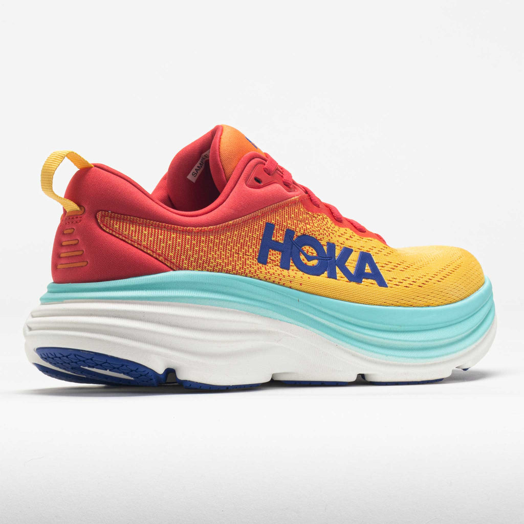 HOKA Bondi 8 Men's  Cerise/Cloudless