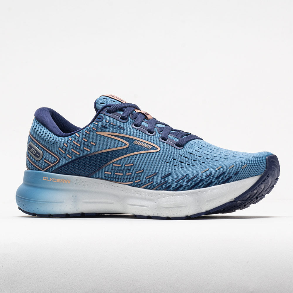 Brooks Glycerin 20 Women's  Blissful Blue/Peach/White