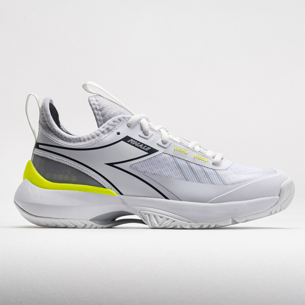 Diadora Finale AG Women's  White/Silver/Evening Primrose