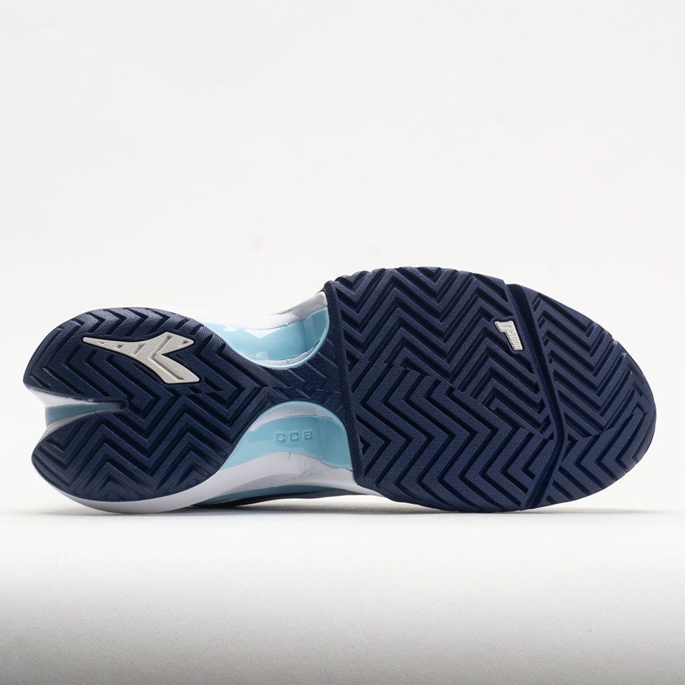 Diadora Finale AG Women's  White/Blue Print