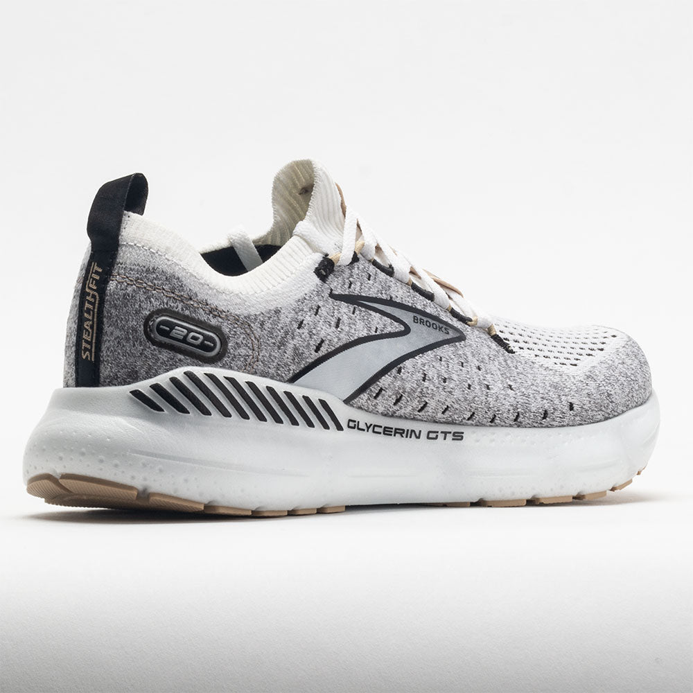 Brooks Glycerin StealthFit GTS 20 Women's  White/Black/Cream
