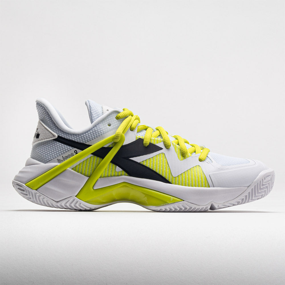 Diadora B.Icon 2 Clay Women's  White/Black/Evening Primrose