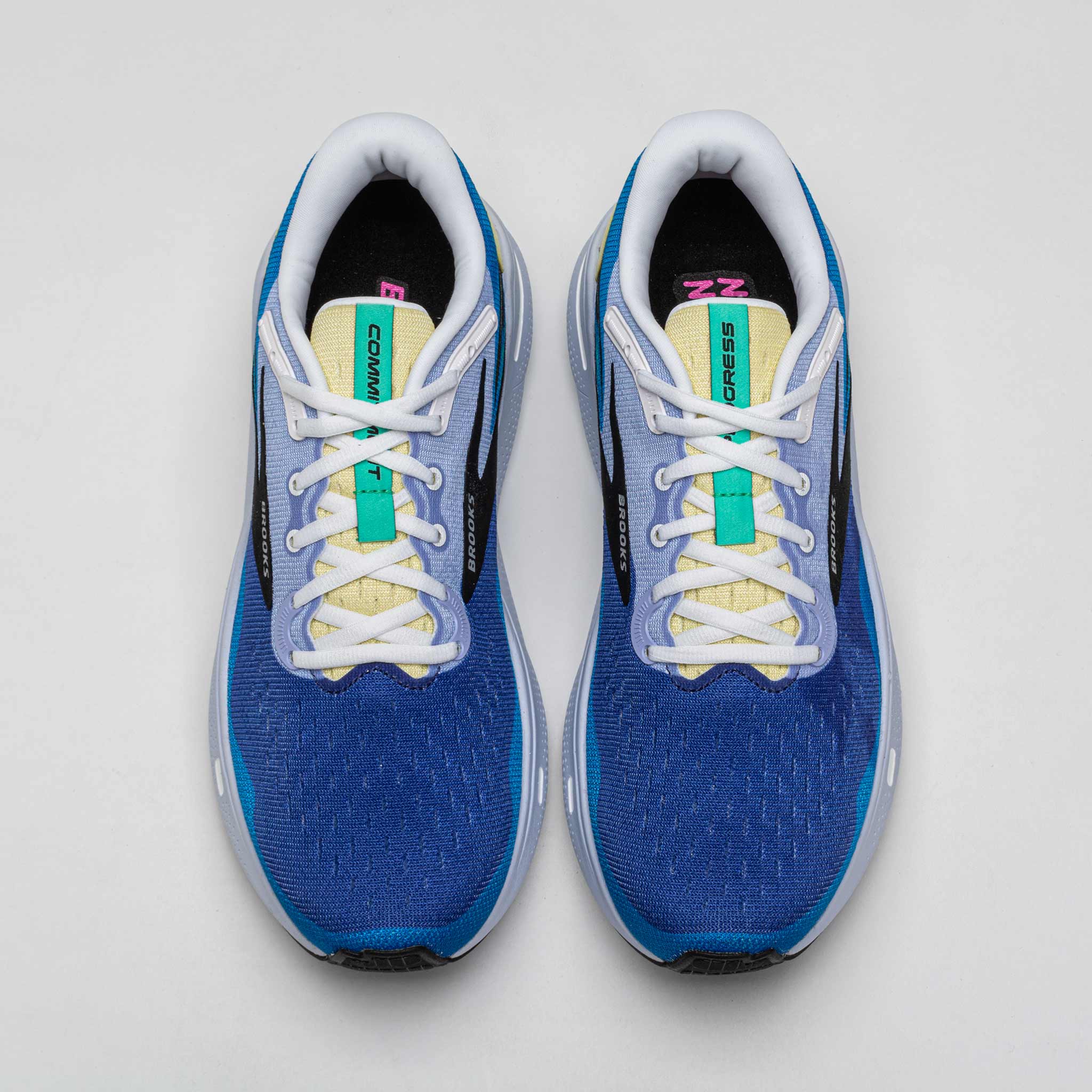 Brooks Ghost Max Men's  Damon Brown Collection Blue/Yellow/Black