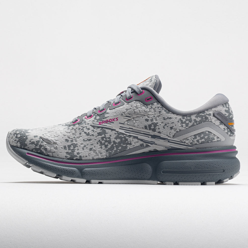 Brooks Ghost 15 Women's  White/Oyster/Oriole